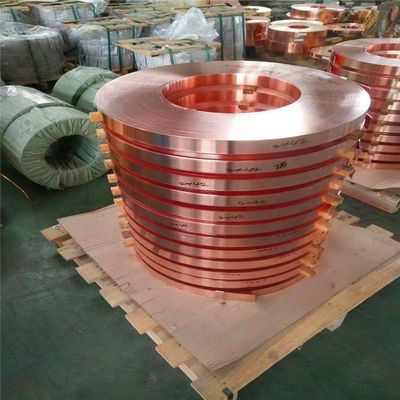 Decoiling Cutting Copper Strip Roll 24 Gauge Copper Sheet Roll