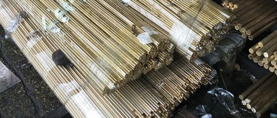 H96 C21000 Solid Copper Bar CuZn5 C2100 20mm Brass Rod Bar