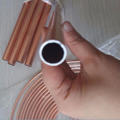 ASTM 15mm Copper Pipe Tube T1 T2 C10100 C10200