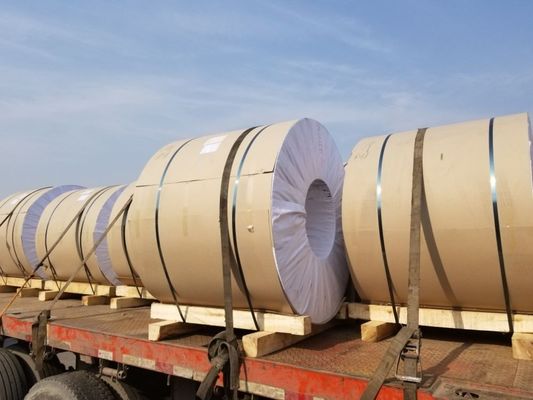 Smooth Coated Aluminum Coil Roll H114 H194 Temper