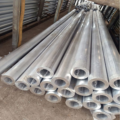 6061 T6 Schedule 80 Aluminum Pipe Tube 97% Al Polished