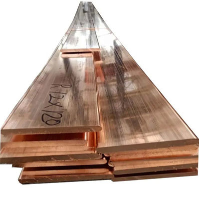 Bending Welding Decoiling Copper Row ASTM DIN Copper Flat Bar