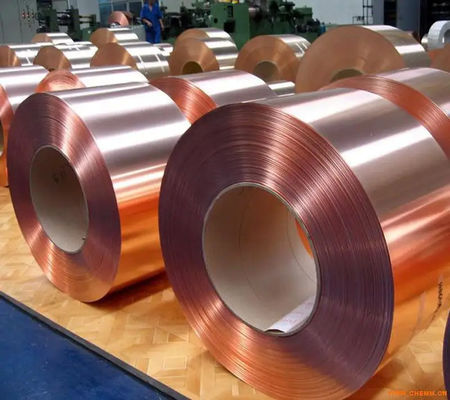 Rounded Smooth Copper Strip Roll ASTM 10mm Copper Strip