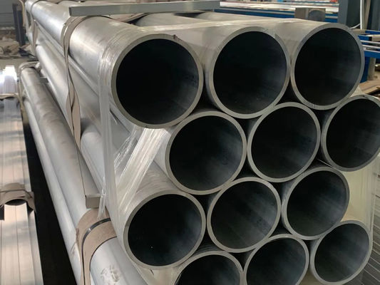 6061 T6 Schedule 80 Aluminum Pipe Tube 97% Al Polished