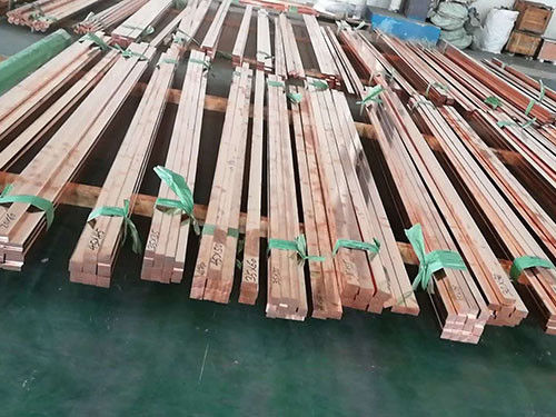 TP1 TP2 Flat Copper Bar C26000 Brass Flat Bar Stock