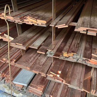 BS AISI Copper Row C12200 C11000 Tinned Copper Flat Bar